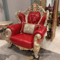 New Design Antique Sofa European Style Genuine Leather Sofa Sets